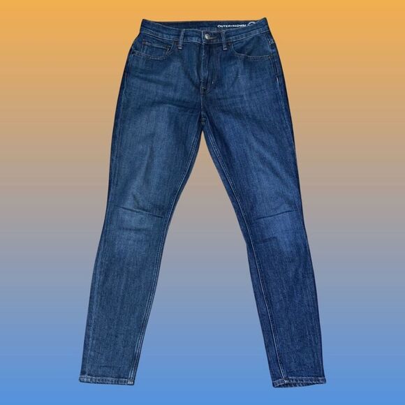 Outerknown Strand High Rise Slim Fit Denim Jeans Size 28x27 - Picture 6 of 6